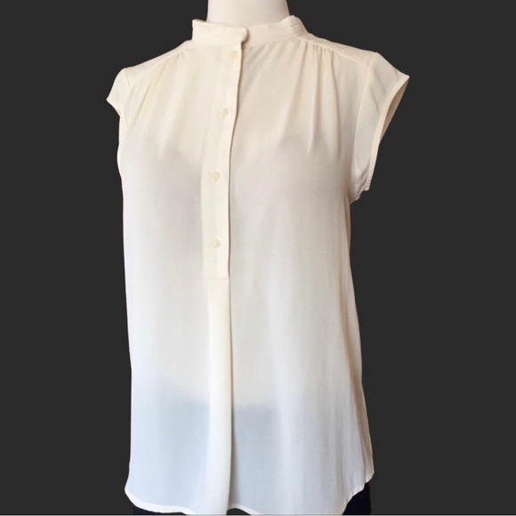 Ro & De Sleeveless Cream Blouse – Size Small - Picture 2 of 8